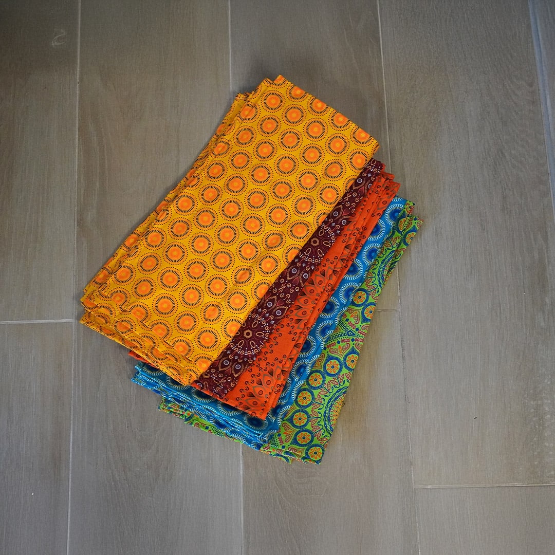 Shweshwe Fabric Napkins (a set of 6)
