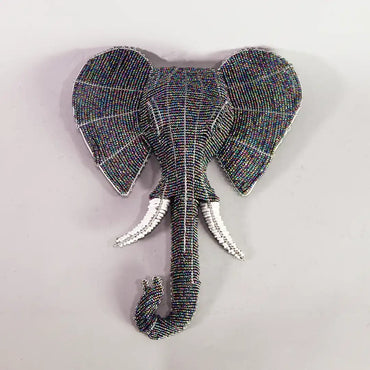 Beaded flat head elephant