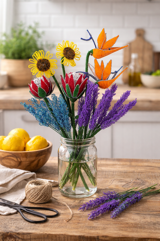 Beaded Flowers