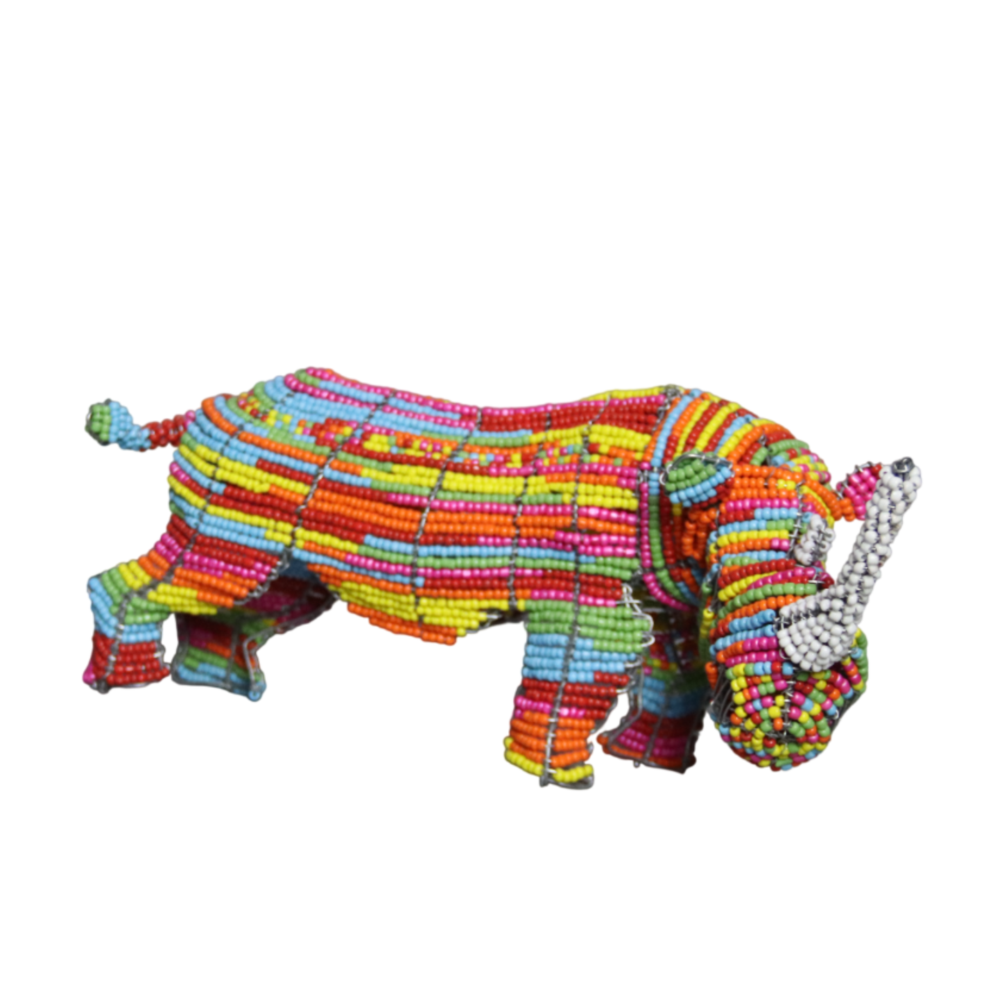 Beaded Rhino