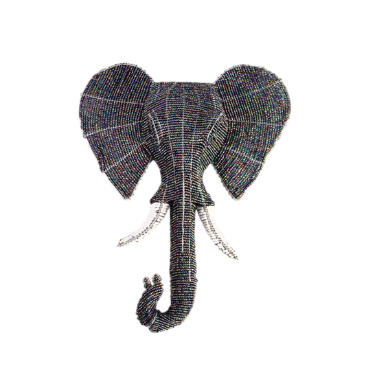Beaded flat head elephant