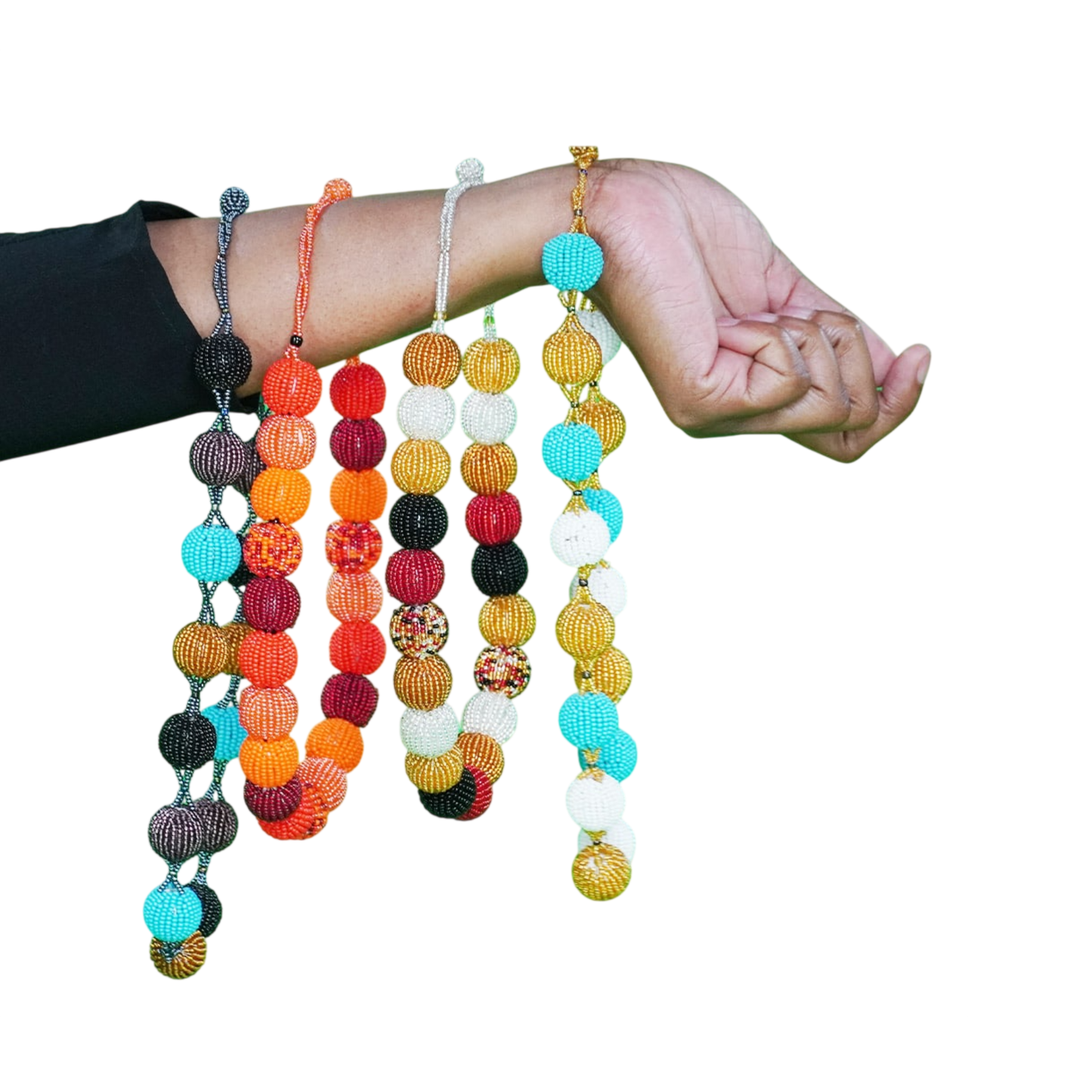 Beaded Bobble Necklace