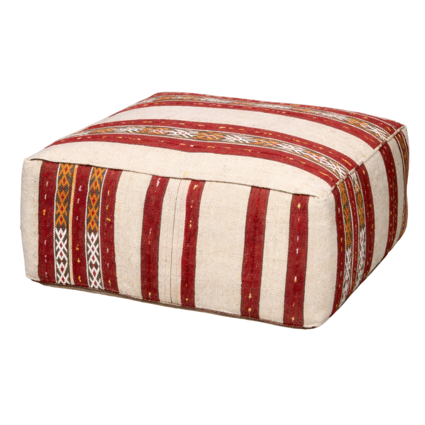 Sahara Geometric Floor Pouf