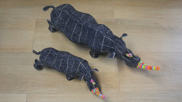 Beaded Rhino