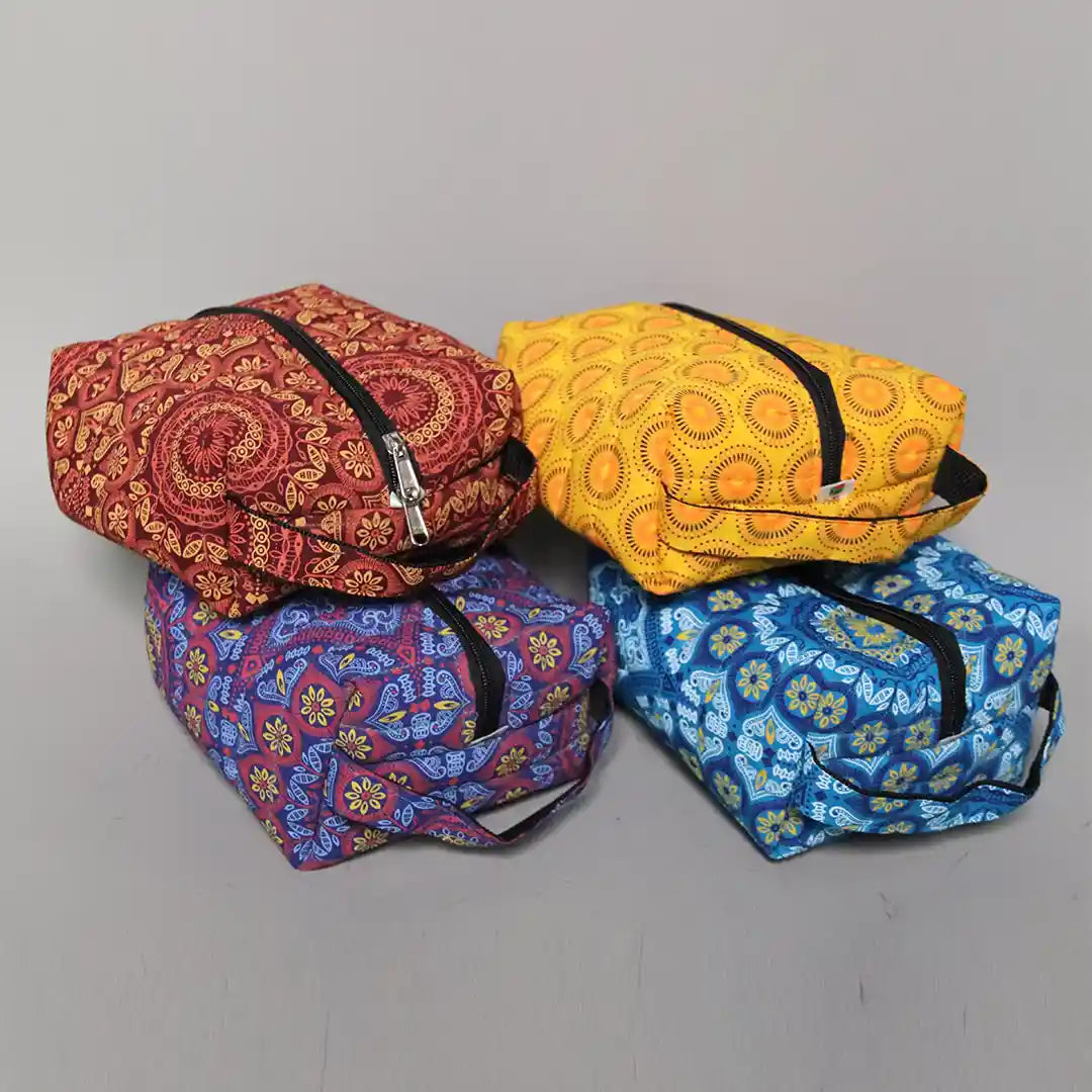 Shweshwe Toiletry Bags