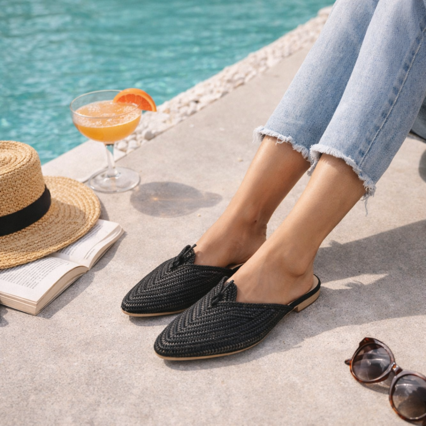Slip-on Babouche Slippers