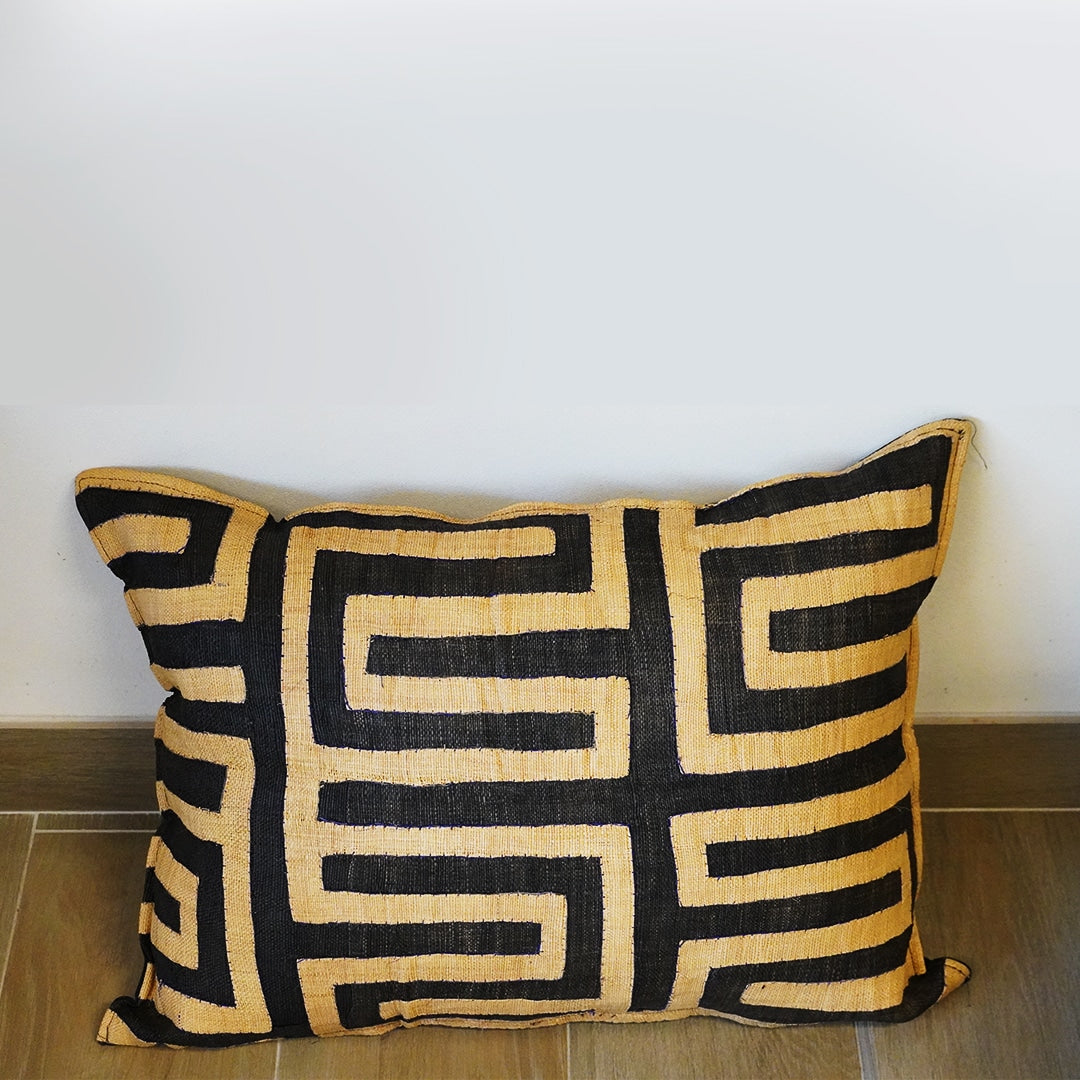 Brown Salu-Kuba Cloth Cushions