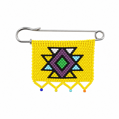 Zulu Love Letter Brooch