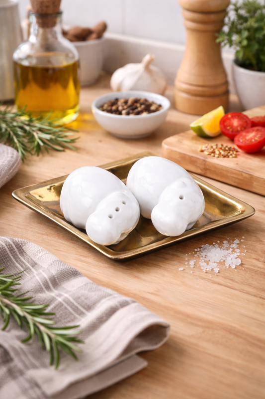 Hippo Duo Salt & Pepper Tray