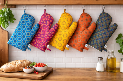 Shweshwe Oven Gloves (set of 2)