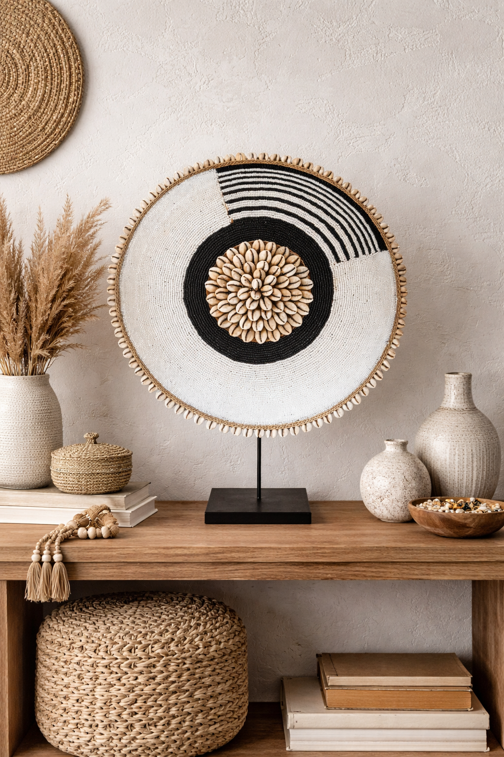 African Beaded Shield