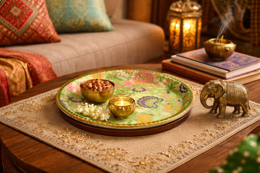 Mehira Floral Serving Tray