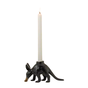 Aardvark Candlestick Holder