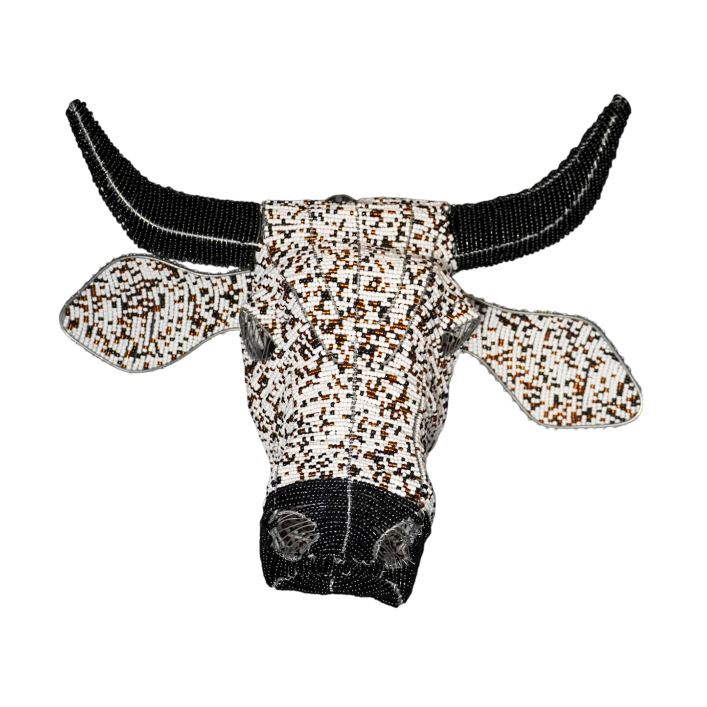Beaded Cow head