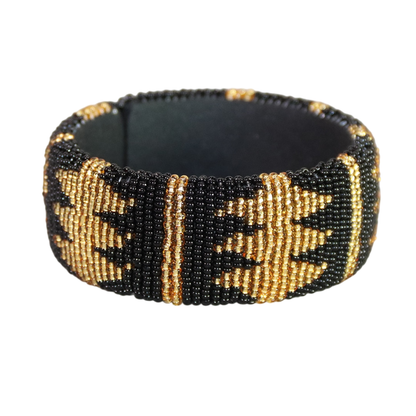 Beaded Thick Bangles