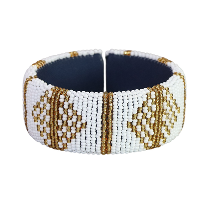 Beaded Thick Bangles