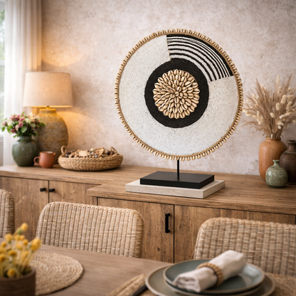African Beaded Shield