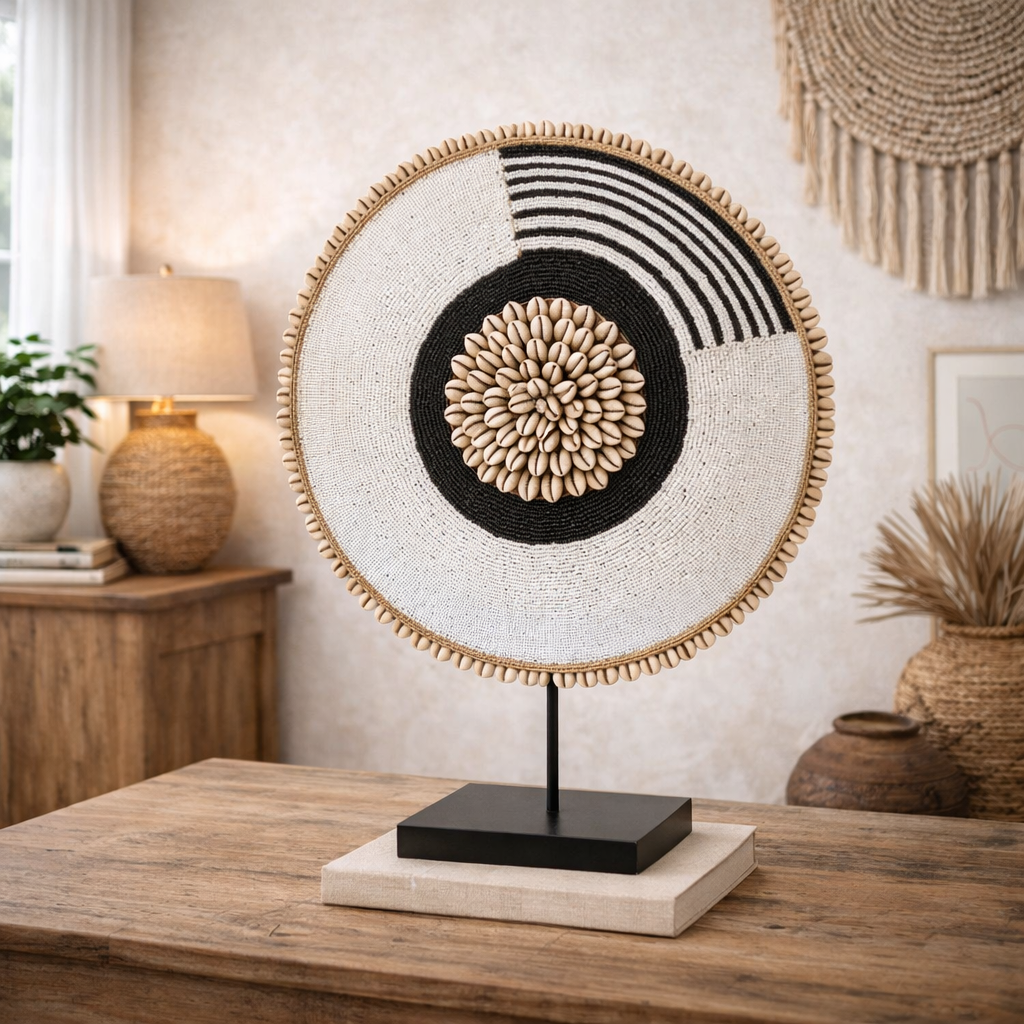 African Beaded Shield