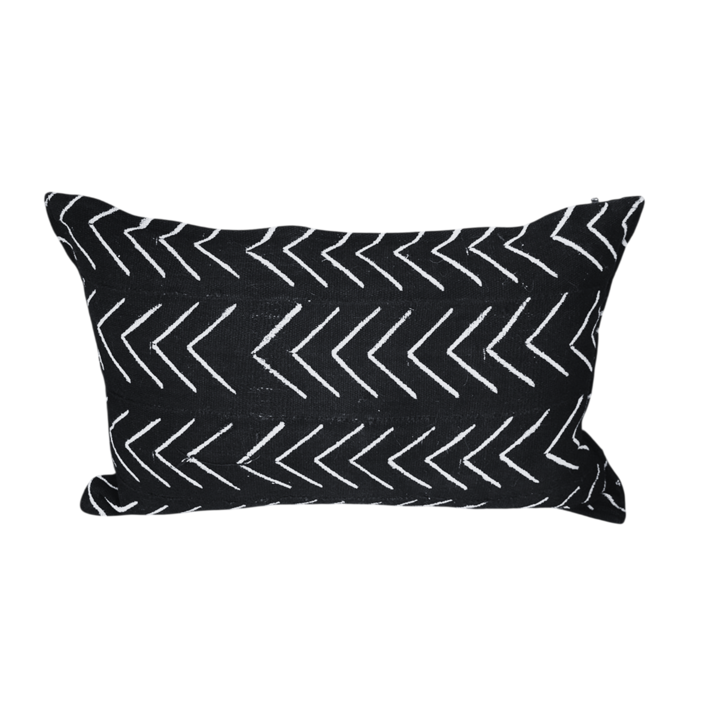 Black Salu-Mud Cloth Cushions