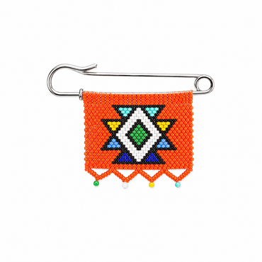 Zulu Love Letter Brooch